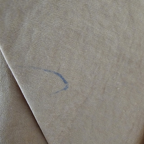 Worthington Tan Cream V Neck Short Sleeve Wrap Shirt Top Blouse Plus 2X - Picture 7 of 11